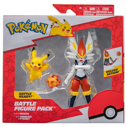 Pokemon Battle Figure 2 Pack - 2-Inch Sprigatito and 4.5-Inch Snorlax Battle Ready Figures