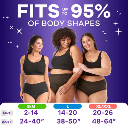 Always Discreet Nuit, culottes absorbantes réinventées pour femmes, protection incontinence nuit T.L, paquet de 14