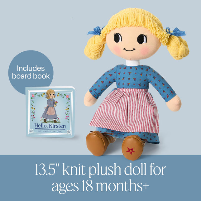 American Girl My First Kirsten Doll & Board Book