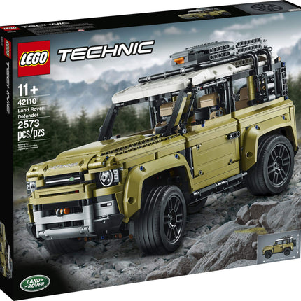 Kit de construcción LEGO Technic Land Rover Defender 42110, nuevo de 2019 (2573 piezas)