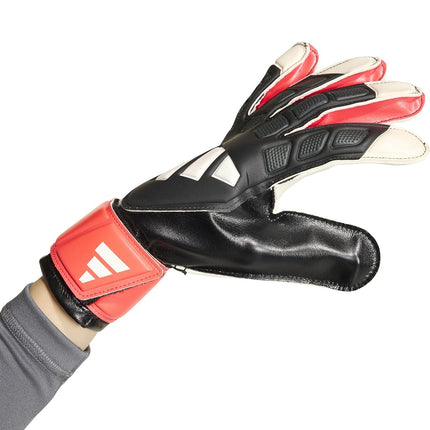 Adidas Predator Unisex Children's Football Gloves White Black 6.5