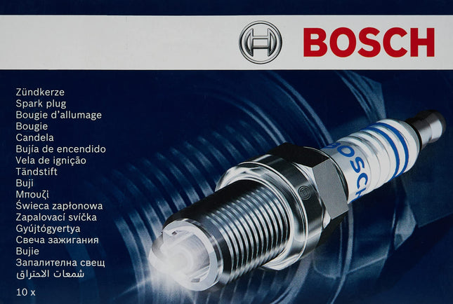Bosch Automotive (7422) OE Fine Wire Double Platinum Spark Plug - Pack of 10