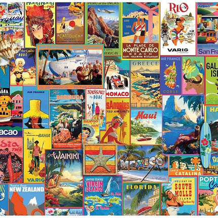 Buffalo Games - Classic Collage - Lewis T Johnson - 1000 Piece Jigsaw Puzzle for Adults Challenging Puzzle Perfect for Game Nights - Finished Puzzle Size is 26.75 x 19.75