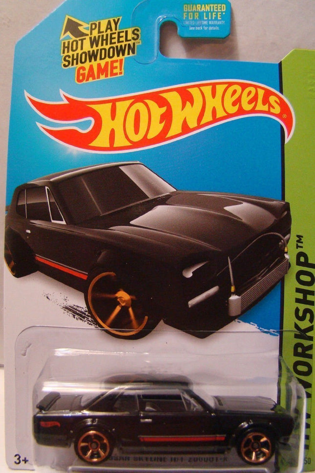 HOT WHEELS THEN AND NOW 2014 SERIES BLACK NISSAN S