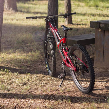All Mountain Style Adjustable and portable bike rack, black