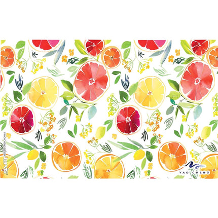 Tervis Yao Cheng - Citrus Made in USA Double Walled Insulated Tumbler Travel Cup Keeps Drinks Cold & Hot, 16oz, Classic