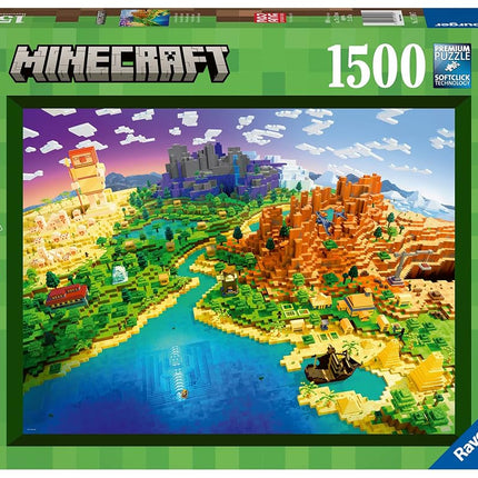 Ravensburger - World of Minecraft 1500 Pieces