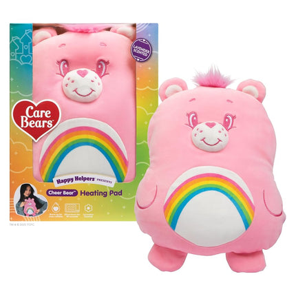 Happy Helpers Cheer Bear by Relatable, Cozy Comfort That's Anything But Boring, Get Relief with This Plush Heating Pad for Period Cramps and Body Pain, Includes 1 Microwavable Cheer Bear Heating Pad