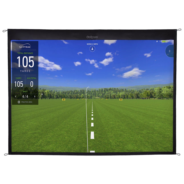 GoSports 9 ft Golf Simulator Impact Screen
