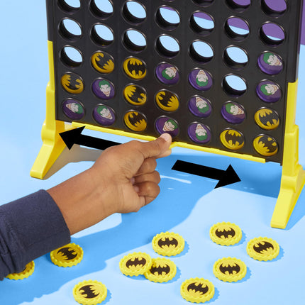 Jeu Puissance 4 Batman | Jeu de société sur le thème de Batman | À partir de 6 ans | Pour 2 joueurs | Jeux de stratégie pour enfants et familles (Exclusivité Amazon)