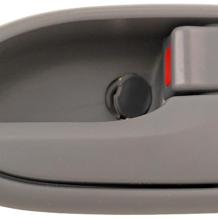 Dorman 80806 Front Passenger Side Interior Door Handle Compatible with Select Mazda Models, Smooth; Gray