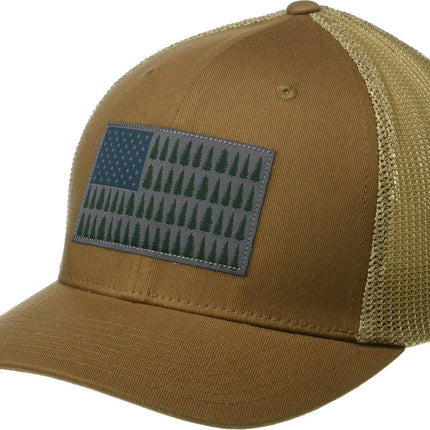 Columbia Unisex-Adult Tree Flag Mesh Ball Cap - Hi
