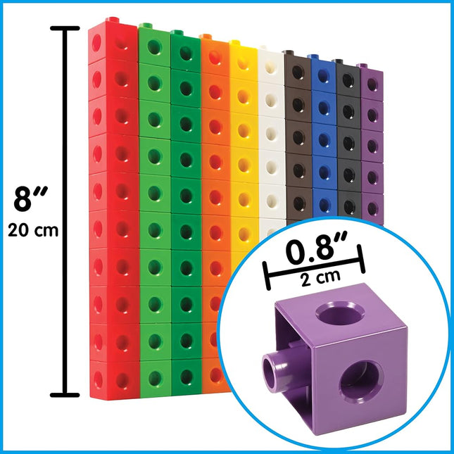 edxeducation Linking Cubes, Set of 100
