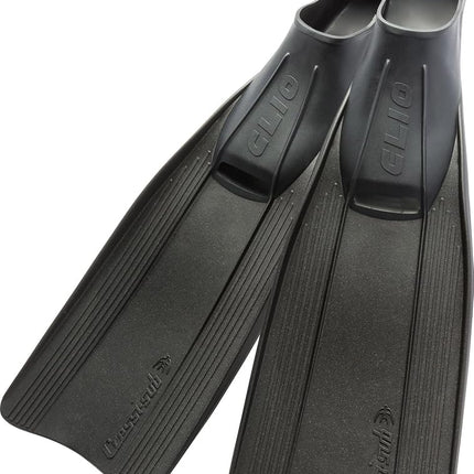 Cressi Clio Fins Diving Fins - Black, Size 47/Size 48