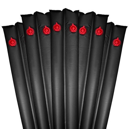 Pool Mate 1-3809-BLK-05 Heavy-Duty 16 Gauge 8-Foot Black Winter Water Bag For Swimming Pool Covers, 5-Pack