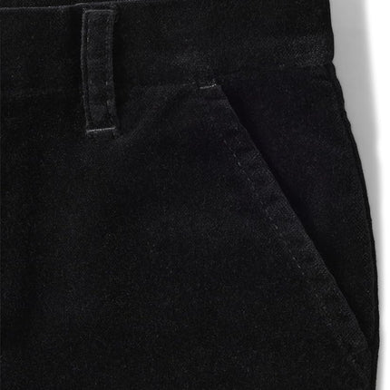 Gymboree Boys' and Toddler Belted Chino Pants, Onyx, 7