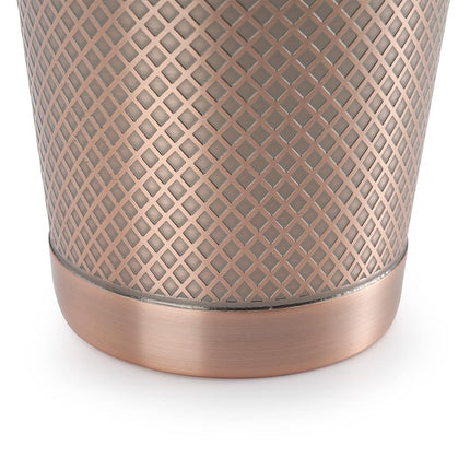 Barfly 28 oz. Diamond Lattice Shaker, Antique Copper