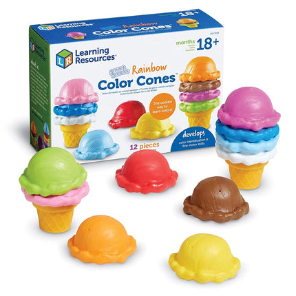 Learning Resources Smart Snacks Rainbow Colour Cones