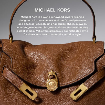 Michael Kors Double Zip Wristlet, Silver-tone Hardware/Metallic Mk Signature/Oxblood, One Size