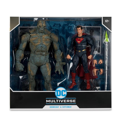 McFarlane DC Multiverse Doomsday & Superman 2pk (Batman V Superman: Dawn of Justice) 7in Action Figure Toys