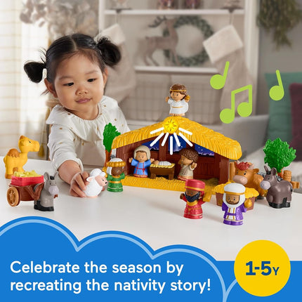 Fisher-Price Little People Nativity Set with Music & Lights