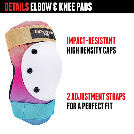 Triple Eight Saver 3-Pack-Sunset-XS