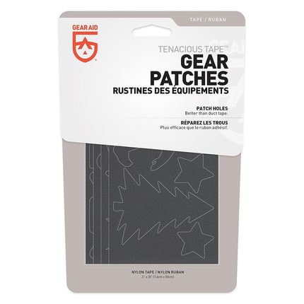 Gear Aid Tenacious Tape Gear Patches for Jacket Repair, Black Nylon, Camping, 3" x 20"