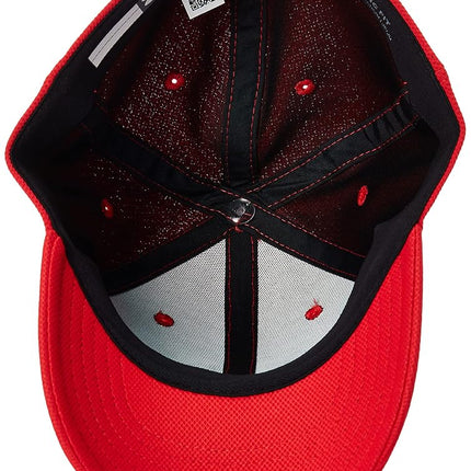Gorra Blitzing 3.0 para niños de Under Armour, Rojo/Negro, Talla XS/S