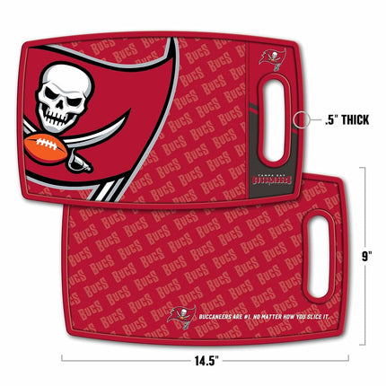 YouTheFan NFL Tampa Bay Buccaneers Logo Series Cutting Board