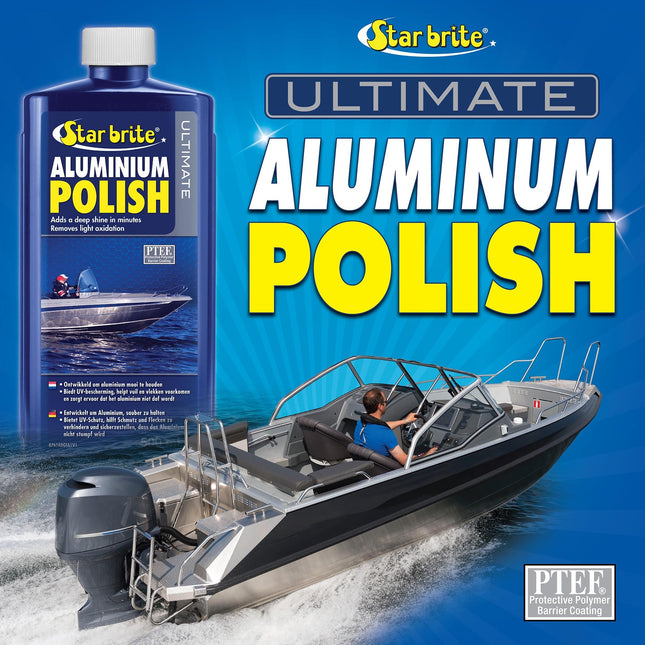Star Brite 087616 Ultimate Aluminum Polish W/Ptef