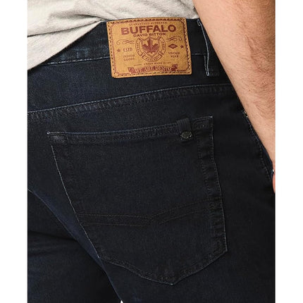 Buffalo David Bitton Men's Skinny Max Jeans, Sanded and Faded Indigo, 31W x 30L
