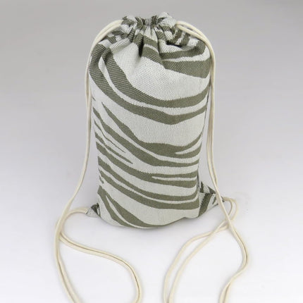 HonestBaby Extra Large Throw Beach Towel, 100% Organic Cotton for Baby Boys, Girls, Unisex, Zebra Stripe, One Size
