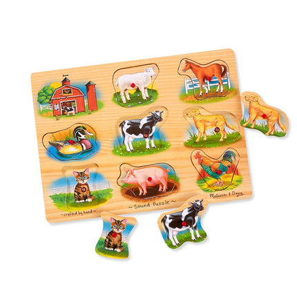 Melissa & Doug - Farm Sound Puzzle