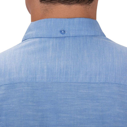 Hurley Men ONE&ONLY WOVEN L/S Woven Tops - Blue Ok, Large