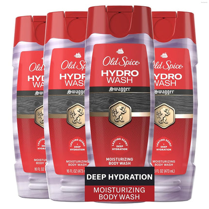 Old Spice Hydro Body Wash for Men, Smoother Swagge