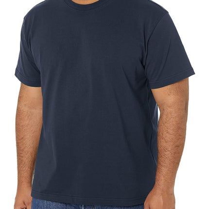 Dickies - Mens Mens Heavyweight Crew Neck Shirt, XXX-Large, Dark Navy