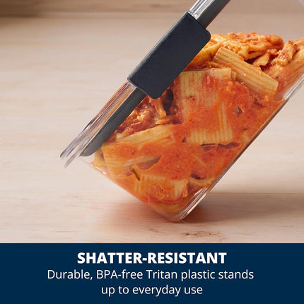 Rubbermaid Brilliance BPA Free Food Storage Containers with Lids