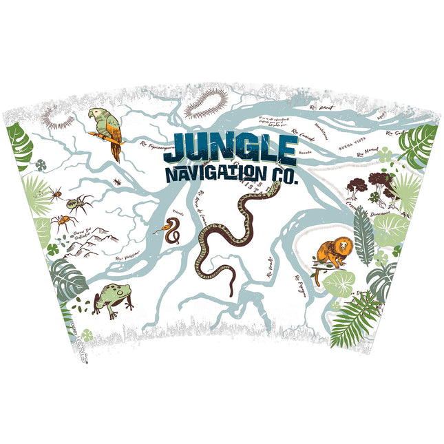 Tervis Disney Jungle Cruise Made in USA Double Walled Insulated Tumbler, 24oz, Clear