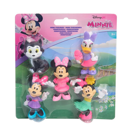 Just Play Disney Junior Minnie Mouse Mini Figures 5-Pack, Kids Toys for Ages 3 Up