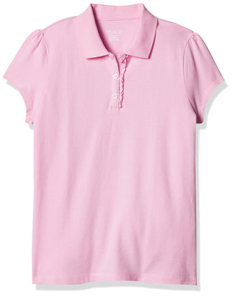 The Children's Place Girls' Short Sleeve Ruffle Pi