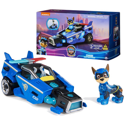 Paw Patrol: The Mighty Movie, Airplane Toy with Skye Mighty Pups Action Figure, Lights and Sounds, Kids Toys for Boys & Girls 3+