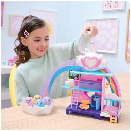 HATCHIMALS Alive, Hatchi-Nursery Playset Toy with 4 Mini Figures in Self-Hatching Eggs, 13 Accessories, Kids’ Toys for Girls and Boys Aged 3 and up