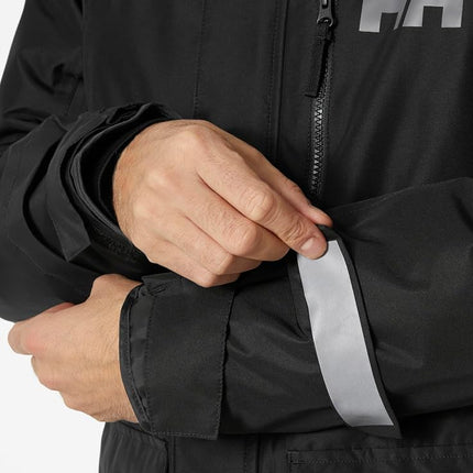 Helly Hansen Men's Rigging Coat, Black, M