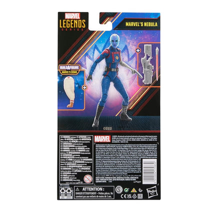 Marvel Legends Series Nebula, Guardians of The Galaxy Vol. 3 6-Inch Collectible Action Figures, Toys for Ages 4 and Up