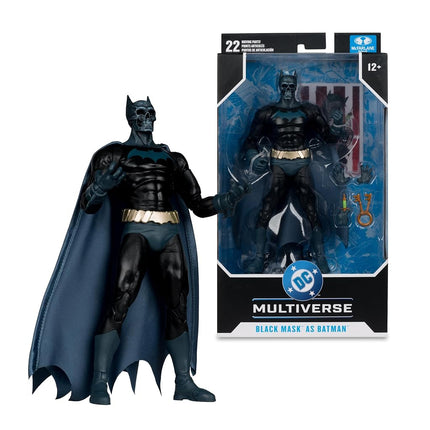 McFarlane DC Multiverse Black Mask as Batman (Beneath the Mask) 7in Action Figure Toys