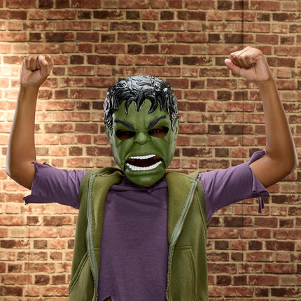 Marvel Studios Spider-Man: Brand New Day Savage Hulk Talk'n Electronic Mask Role Play Toy, Super Hero Costume Mask and Toys for Kids, Ages 5+