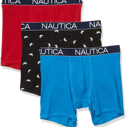 Nautica Men's 3-pack Classic Underwear Cotton Stre