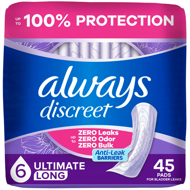 Always Discreet Incontinence & Postpartum Incontin