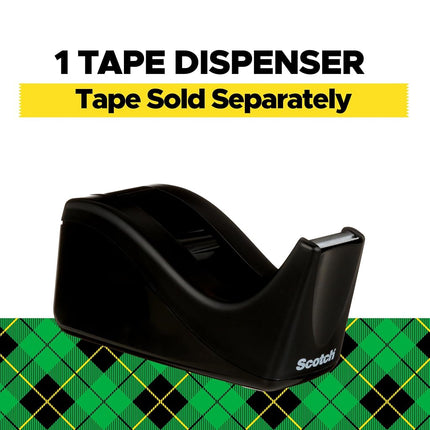 Scotch Tape Dispenser C60, Black + Magic Tape, 1 Roll, 19 mm x 33 m