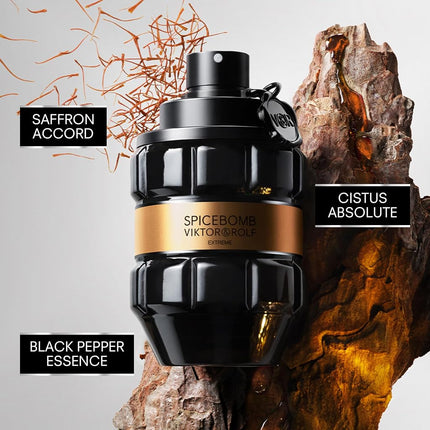 Viktor&Rolf - Spicebomb Extreme Eau de Toilette - Cologne for Men, Warm & Spicy Perfume, 90ml